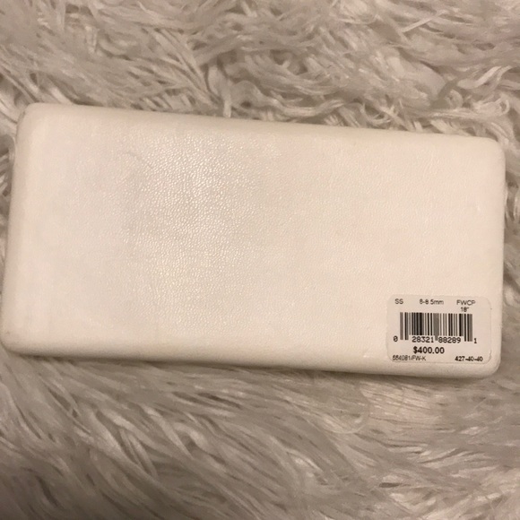 🔥14k white gold pearl necklace✨✨✨✨✨💕 - Picture 5 of 6